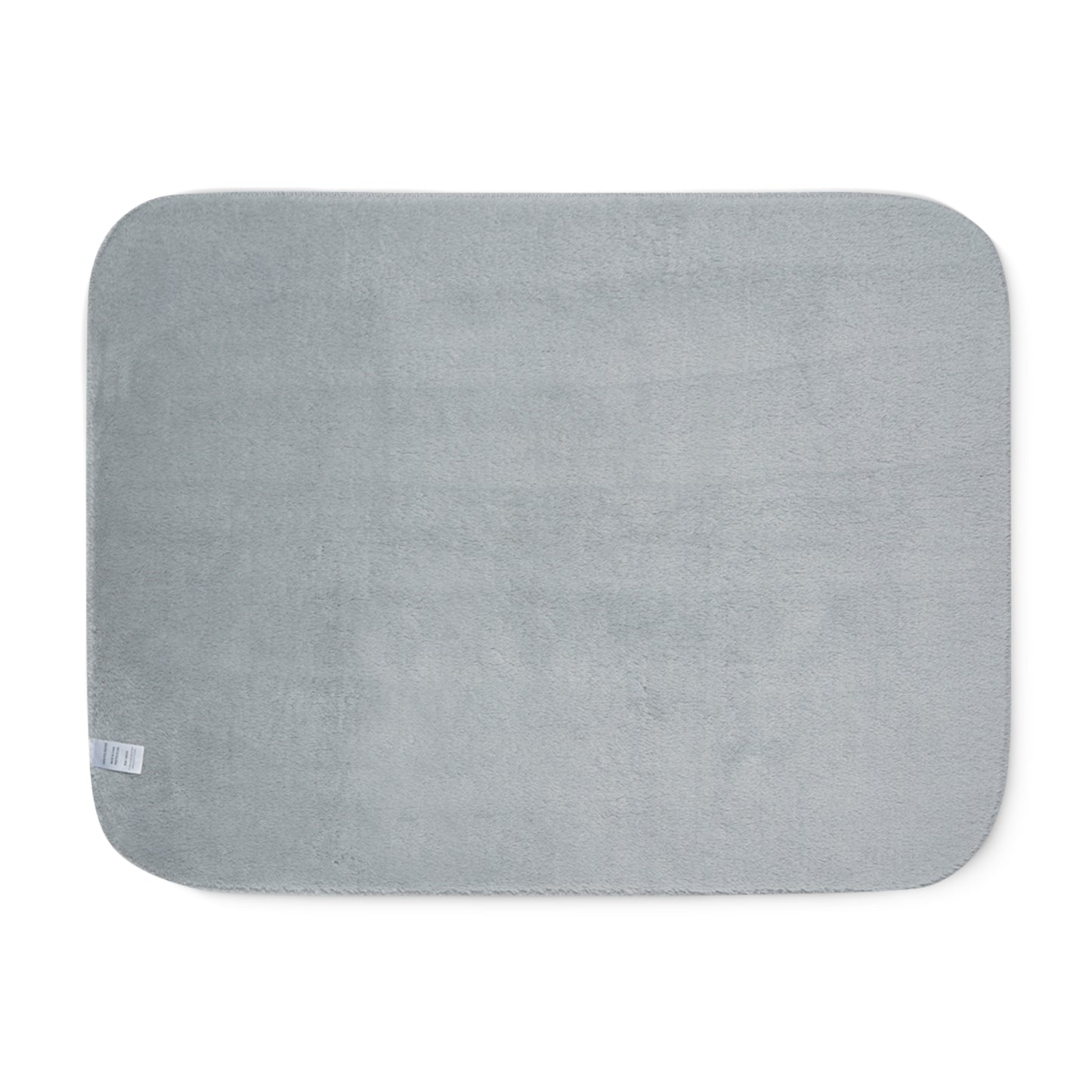 Gray Armenian Alphabet Sherpa Blanket